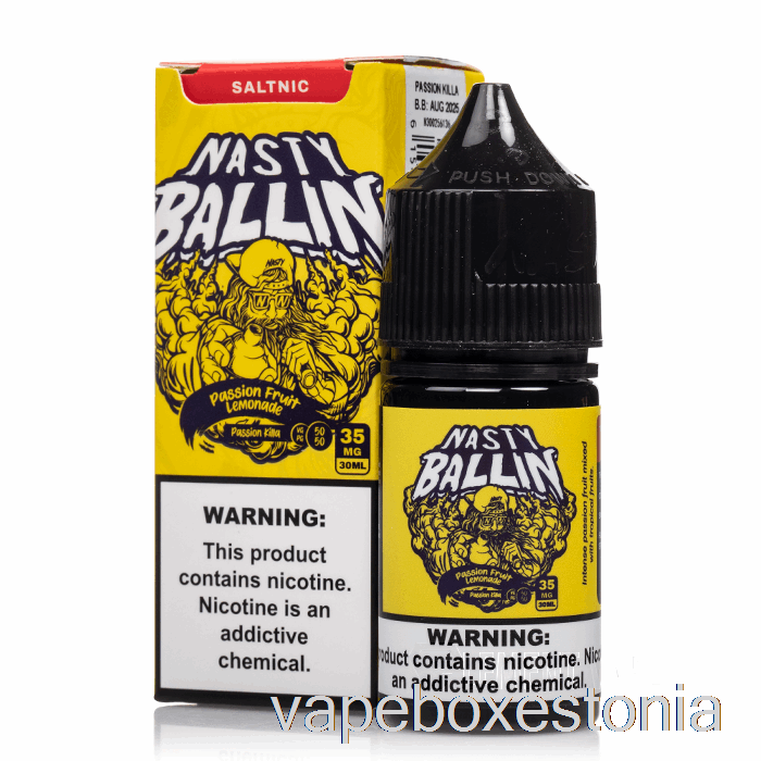 Vape Box Estonia Passion Killa - Vastikud Soolad - 30ml 35mg